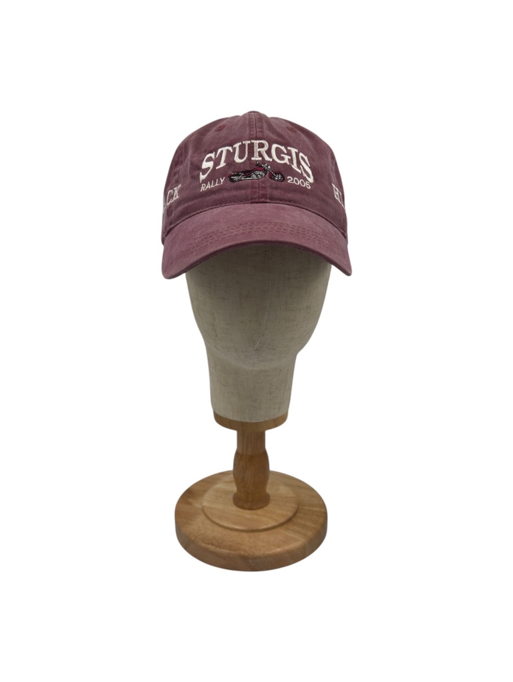 Vintage Otto Sturgis Rally 2005 Burgundy Baseball Cap